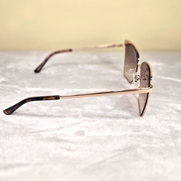 Diff Becky Gold/Brown Lady's Sunglasses - Picture 7 of 15